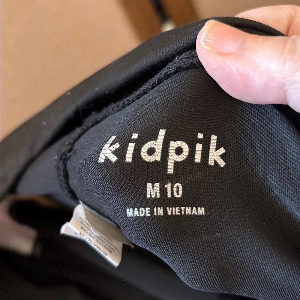 Kidpik Black Leggings medium 10